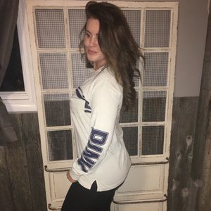 Pink long sleeve top